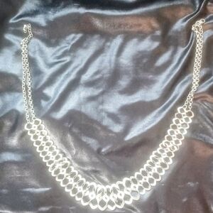 Elegant Silver Chain Necklace